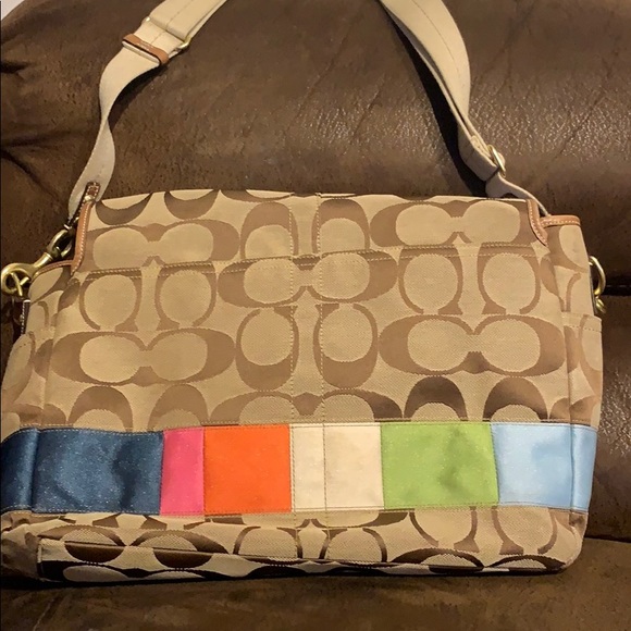 Vintage Coach Authentic Diaper Bag - Picture 2 of 7